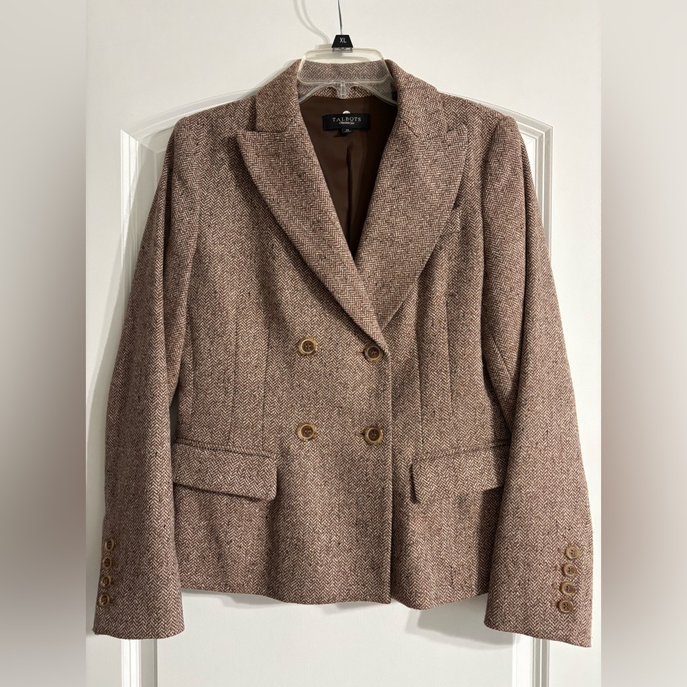 Talbots Tweed Blazer, Vintage Like New